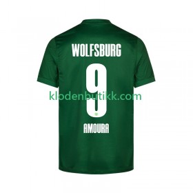 VfL Wolfsburg Mohamed Amoura 9 Hjemme Fotballdrakt 2025/26 Kortermet